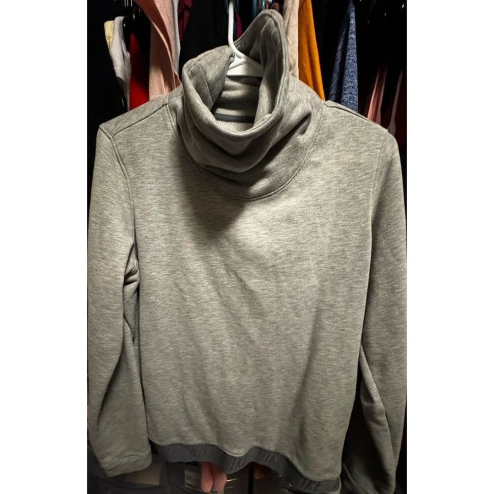 Nike Women's Dri-FIT Cowl Neck Pullover Sweatshirt Sz L